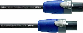 Cordial CPL 5 LL 2 peak Lautsprecherkabel Speakon 5m 2x2,5 mm² Neutrik
