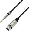 Adam Hall Cables K3 MFP 0300 Mikrofonkabel XLR female auf 6,3 mm Klinke mo