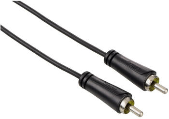 Hama 00122264 Audio-Kabel Cinch-Stecker - Cinch-Stecker Digital 1,5 m (Schwarz)