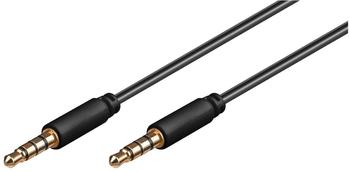 Goobay Verbindungskabel - Klinke 3,5 mm-Stecker > Klinke 3,5 mm-Stecker (0,5 m)
