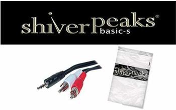 Shiverpeaks BASIC-S Audiokabel, 2 x Cinchstecker 3,5 mm Klinkenstecker, 5,0 m