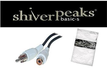 Shiverpeaks BASIC-S Audiokabel, Cinchstecker - Cinchkupplung