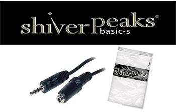 Shiverpeaks BASIC-S Audiokabel, 3,5 mm Klinkenstecker - 3,5 mm Klinkenkupplung, 1,5 m