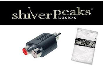 Shiverpeaks BASIC-S Audio-Adapter Cinchstecker - 2 x Cinchkupplung, mono