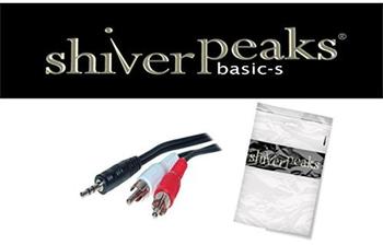 Shiverpeaks BASIC-S Audiokabel, 2 x Cinchstecker - 3,5 mm Klinkenstecker, 2,5 m