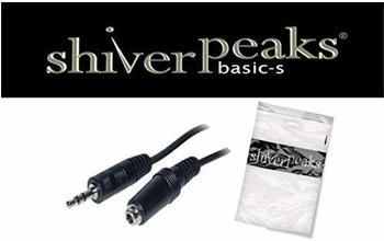 Shiverpeaks BASIC-S Audiokabel, 3,5 mm Klinkenstecker - 3,5 mm Klinkenkupplung, 5 m
