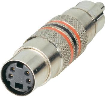 BKL Electronic Cinch-Adapter Cinch-Stecker - Mini-DIN-Buchse 0204504 1 St.