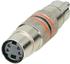 BKL Electronic Cinch-Adapter Cinch-Stecker - Mini-DIN-Buchse 0204504 1 St.
