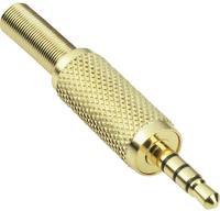 BKL Electronic 1103057 Klinken-Steckverbinder 3.5 mm Stecker, gerade Polzahl: 4