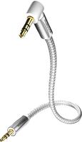 Inakustik 4104015 Klinke Audio Anschlusskabel [1x Klinkenstecker 3.5 mm - 1x