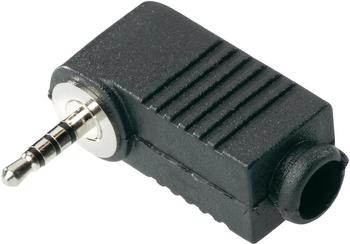 BKL Electronic 1107016 2,5mm Winkel-Klinkenstecker 4-polig