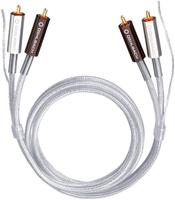 Oehlbach - D1c2602 Cinch Audio Anschlusskabel [2x Cinch-stecker - 1x Cinch-stecker]