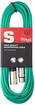 Stagg SMC6 CGR XLR XLR 6m green