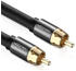deleyCON Cinch Kabel - RCA Stecker zu RCA Stecker