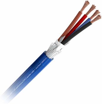 Sommer Cable SC QUADRA BLUE 4x4,0mm² OFC 1,00m Lautsprecherkabel Meterware
