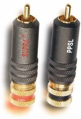 Supra Cables PPSL Cinch-Stecker Paar