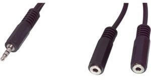 Valueline CABLE-415/5 3,5mm Klinken-Verlängerungskabel (5m)