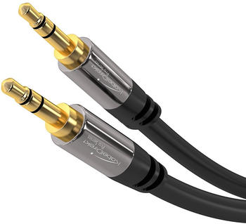 KabelDirekt Aux Kabel - Audio Stereo Klinke 3.5mm - PRO Series 10,0m