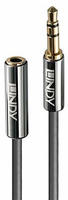 Lindy 35330 Audio-Kabel 5 m 3.5mm Anthrazit