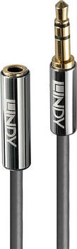 Lindy 3.5mm Cromo Line Stecker/Buchse 1m Lindy 3.5mm Cromo Line Stecker/Buchse 1m
