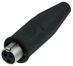REAN RT3FC-B-W 3-pol. Tiny XLR Buchse REAN RT3FC-B-W 3-pol. Tiny XLR Buchse