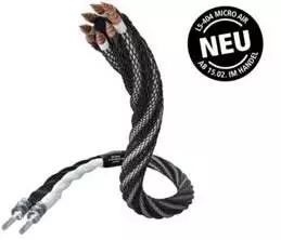 inakustik LS-404 Micro AIR - Bi-Wire - Lautsprecherkabel 2 x 3.00 Meter