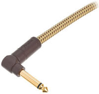 Fender 0990820091, Fender Deluxe Tweed Instrument Cable 3 m Gelb