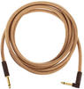 Fender Festival Cables Natural R/A instrument cable, 3 m