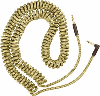 Fender Deluxe Coil Cable 9m YW Tweed
