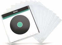 hama 00181430 LP-Au&szlig;enh&uuml;lle, Transparent, 10 St&uuml;ck