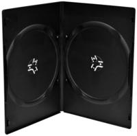 MediaRange DVD-Leerh&uuml;lle schmal f&uuml;r 2 Dics 7mm schwarz 100St