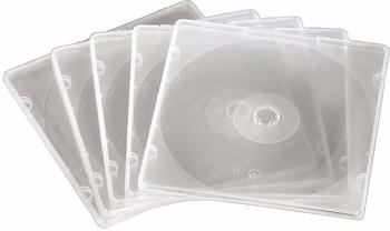 Hama 00011713 Slim Gehäuse CD aus Polypropylen