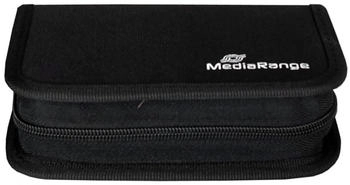 MediaRange Taschen für 6 USB Sticks und 3 SD Speicherkarten in schwarz