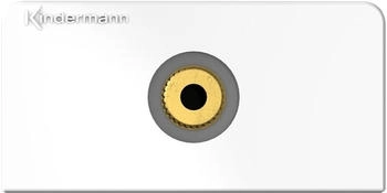 Kindermann 3,5 mm Wei&szlig; Steckdose (7456000511)