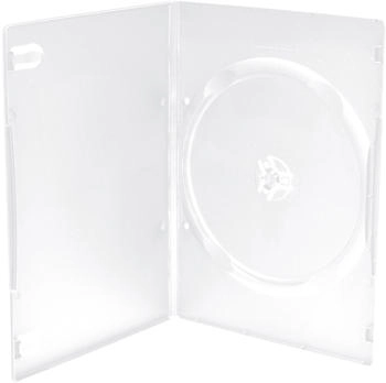 MediaRange DVD-Leerhülle schmal für 1 Dics 7mm transparent MediaRange DVD-Leerhülle schmal für 1 Dics 7mm transparent