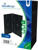 MediaRange DVD Leerbox 3er DVD Box 5 St&uuml;ck
