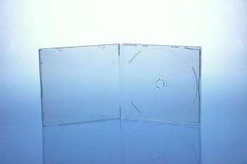Livepac Office 50 CD/DVD Hüllen unzerbrechlich / transparent ultraklar / slimcase