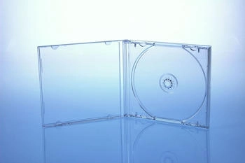 Livepac Office 25 CD/DVD Jewelcase Hüllen für 1 Disc / glasklar/transparent
