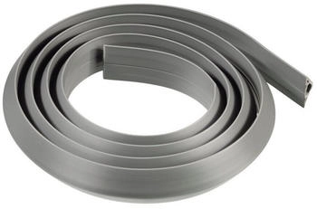 Hama Flexibler Kabelkanal selbstklebend halbrund 180 x 3 x 1 cm PVC Grau