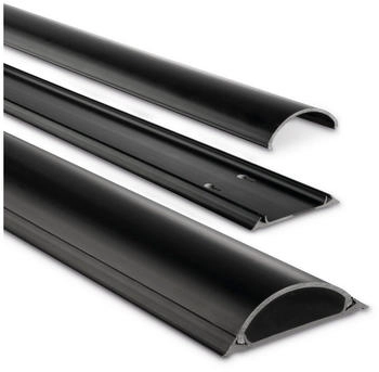 Hama Kabelkanal selbstklebend halbrund 100 x 7 x 2,1 cm PVC Schwarz