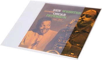 Highlight Led Schallplatten-Au&szlig;enh&uuml;lle 50er Pack leicht mattierte Oberfl&auml;che Vinylh&uuml;llen f&uuml;r LPs