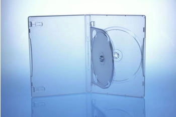 Livepac Office 50 DVD Hüllen / Farbe: transparent / 3er 3fach DVD Box