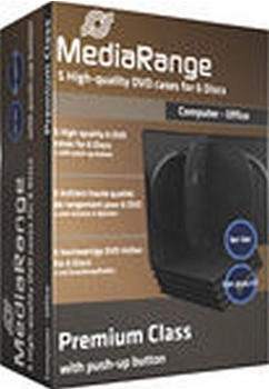 MediaRange 10 (2x 5Stk) DVD CD Hüllen 6fach 6er-DVD-Box black MediaRange 10 (2x 5Stk) DVD CD Hüllen 6fach 6er-DVD-Box black