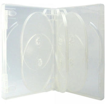 Xlayer 3 8fach 8er DVD CD Box Hüllen transparent Xlayer 3 8fach 8er DVD CD Box Hüllen transparent