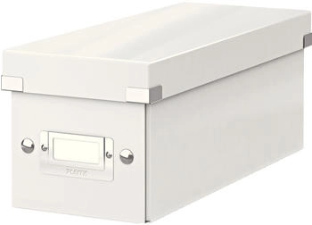 Leitz Ablagebox Click & Store CD weiß Packung mit 6 Stück