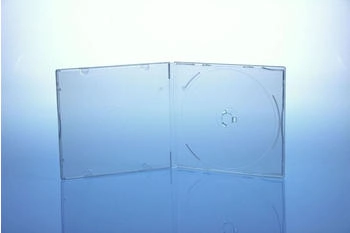 Livepac Office 25 CD/DVD Hüllen unzerbrechlich/transparent ultraklar/slimcase