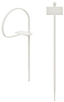 Hama Kabelbinder mit Beschriftungsfeld 98 mm Natur 25 Stück