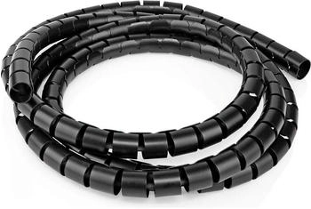 Nedis Kabelmanagement Spiralhülse 1 Stück max. Kabeldicke: 22 mm PE Schwarz