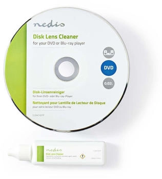 Nedis CD LinsenreinigerCleaner Reinigungsdisk 20 ml Blu-ray Player / DVD Spieler