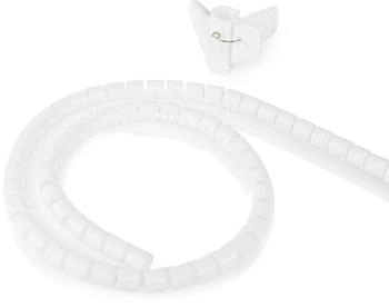Nedis Kabelmanagement Spiralhülse 1 Stück max. Kabeldicke: 16 mm PE Weiss